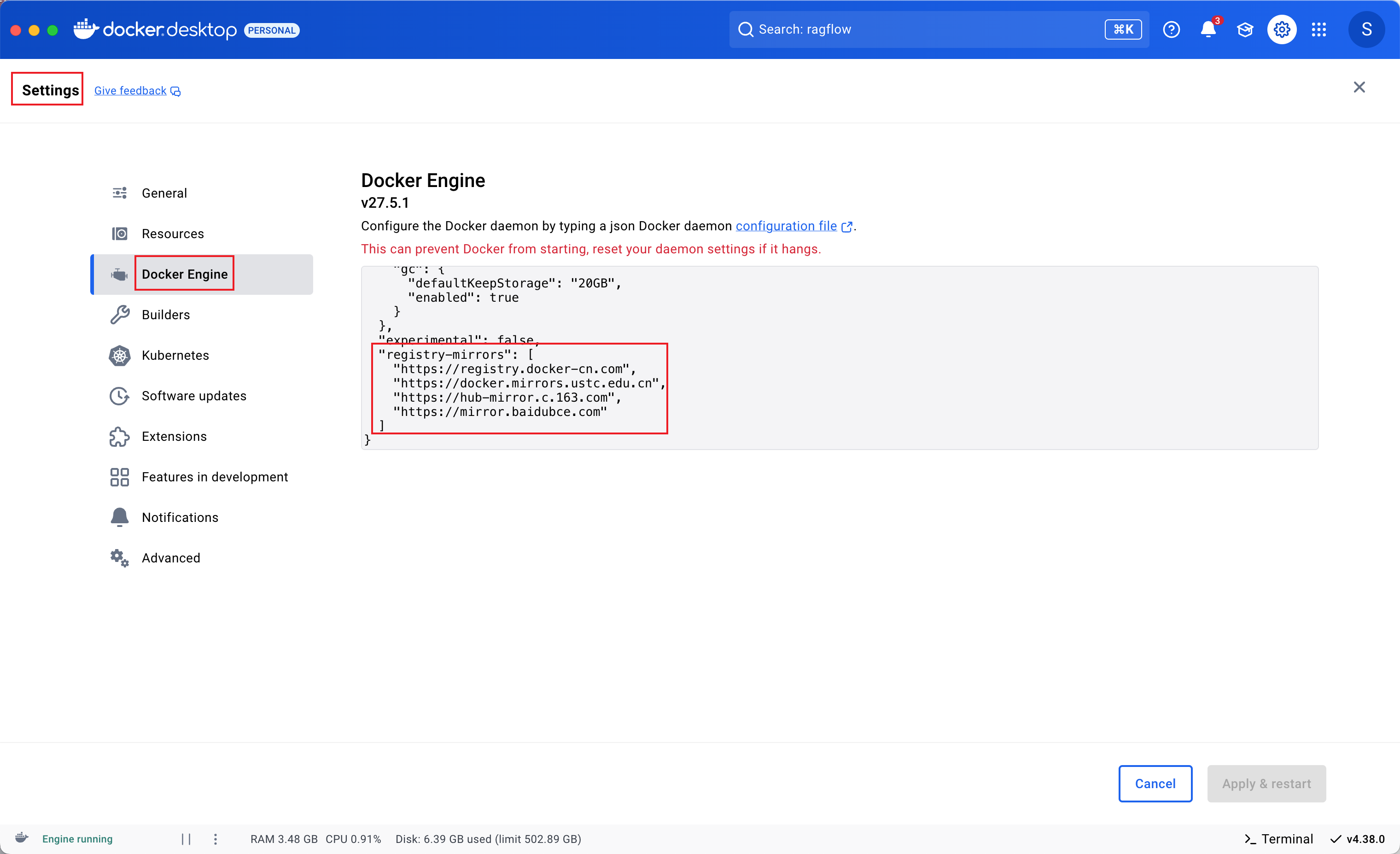 Docker镜像